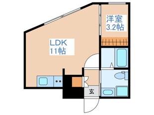 ＳＰＡＺＩＯ東高円寺の物件間取画像